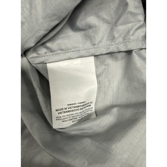 NIKE Women's Medium Convertible Running Jacket Vest Gray Lightweight Windbreaker - Picture 5 of 7